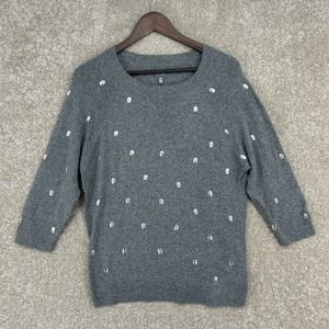 🍒3 for $30 🍒 Saks Fifth Avenue Skull Sweater